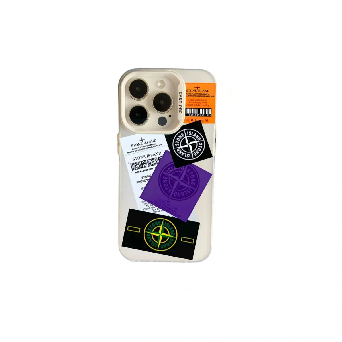 Coque Stone Island V3 - Blanc