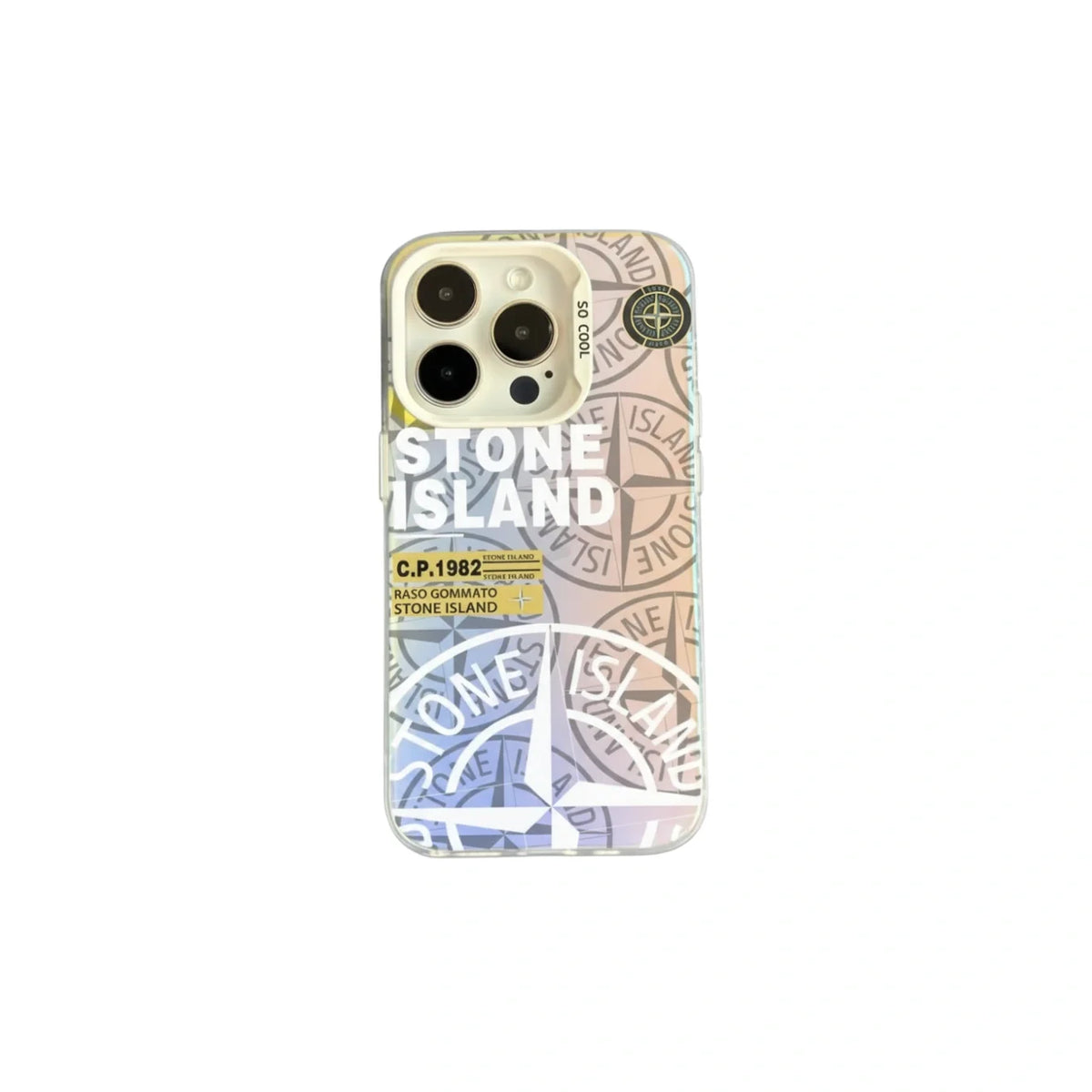 Coque Stone Island - Silver